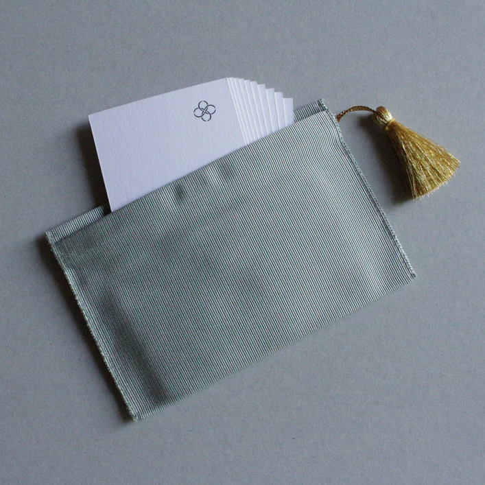 [Kokka Lifestyle] Woven Flat Pouch S