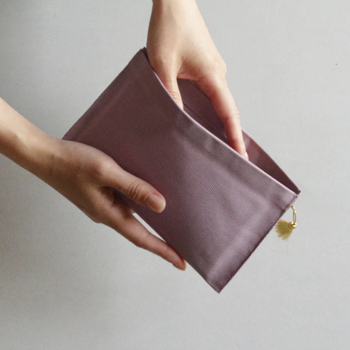 [Kokka Lifestyle] Woven Flat Pouch M