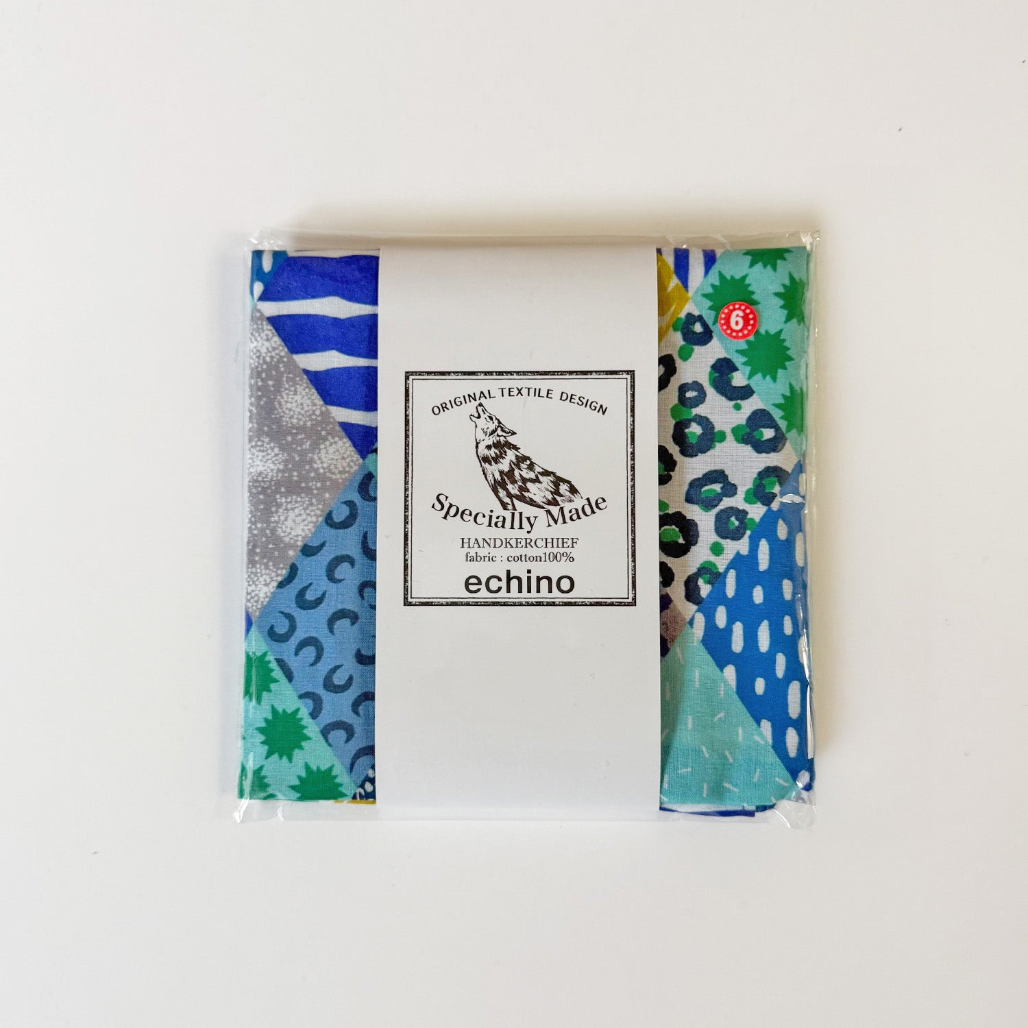 [Kokka Lifestyle] Echino Handkerchief