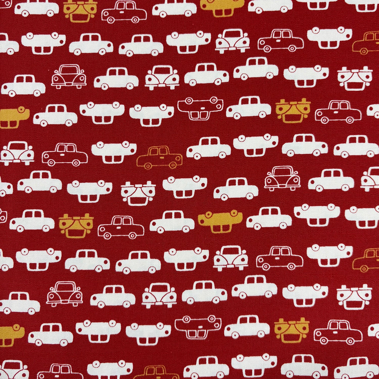 Simply Palette Car Prints Cotton Oxford