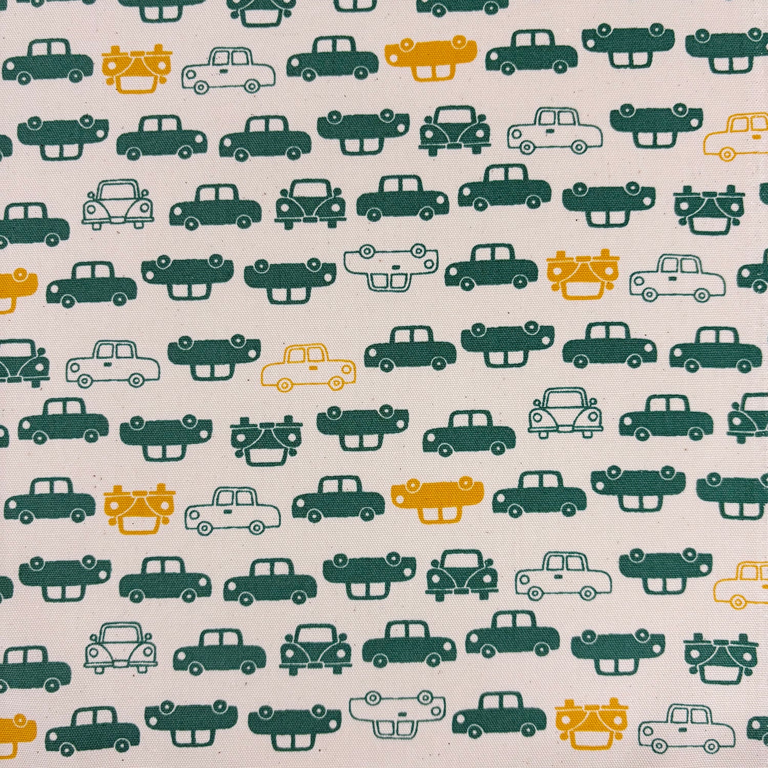 Simply Palette Car Prints Cotton Oxford