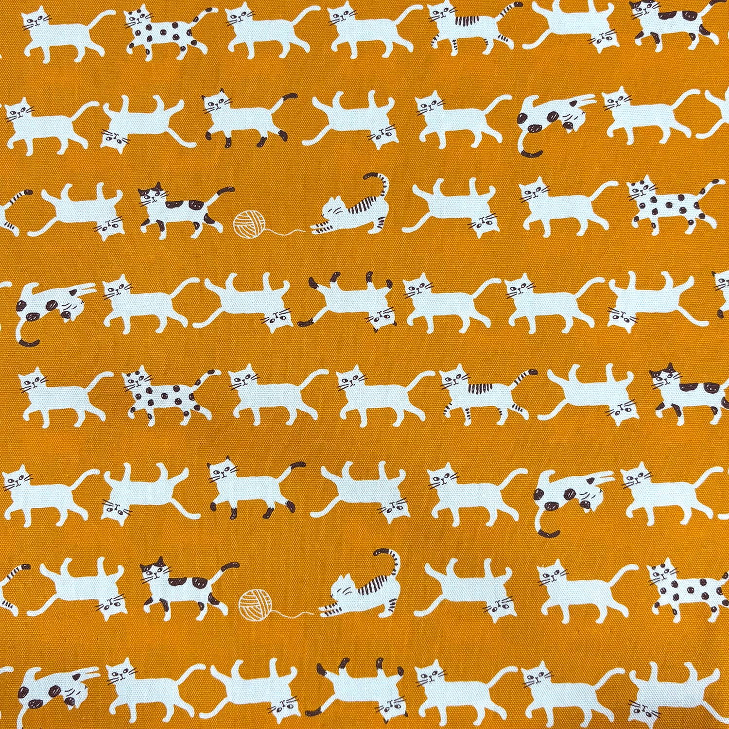 Simply Palette Cat Prints Cotton Oxford