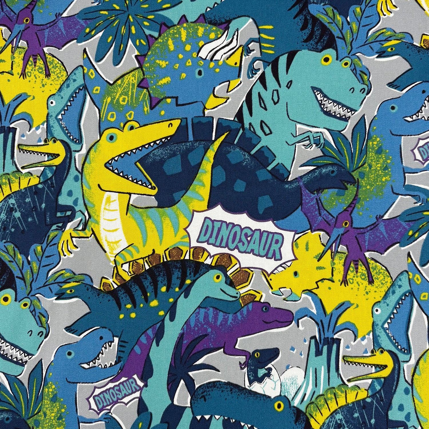 Powerful Animal Dinos Cotton Oxford YGA-89000-2