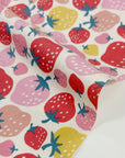 Retro Charm Strawberry Cotton Oxford YKA-36010-2