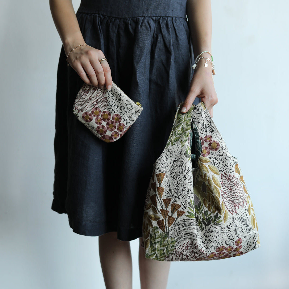 Bloom by Bookhou - Garden Cotton Linen Canvas - Brown TEKX-1400-1