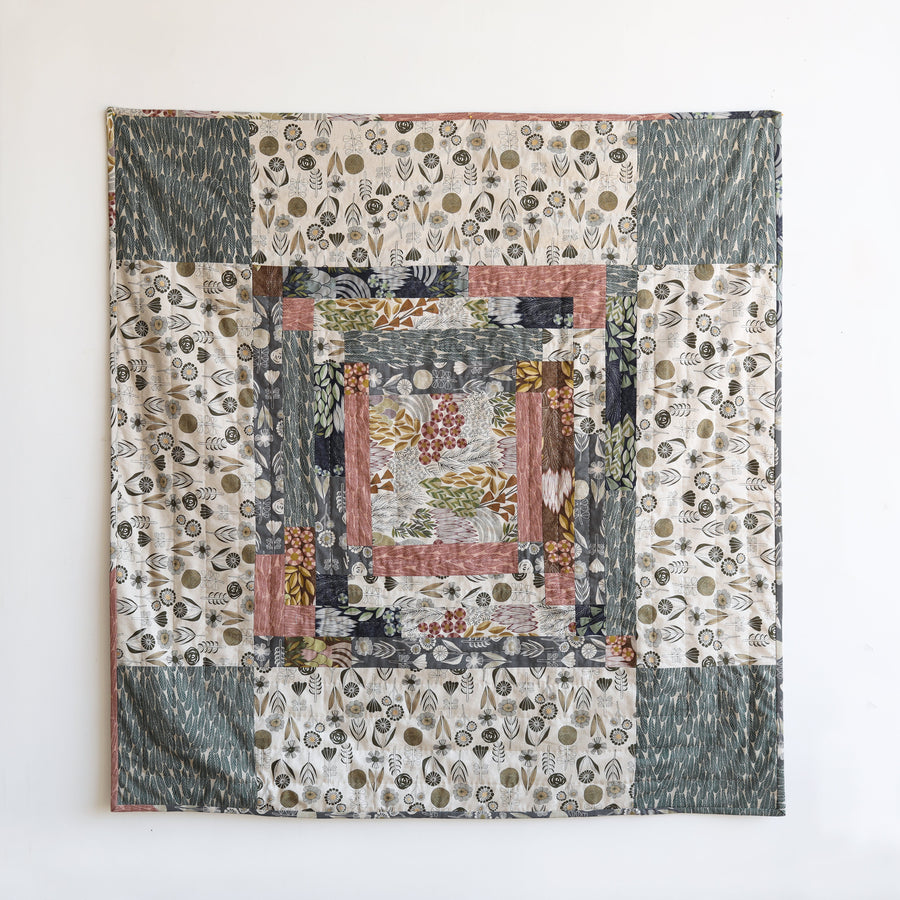 [Fabric Sample] Bloom by Bookhou - Garden Cotton Linen Canvas EKX-1400-1