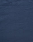Cotton Linen Sheeting - Navy