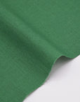 Cotton Linen Sheeting - Green