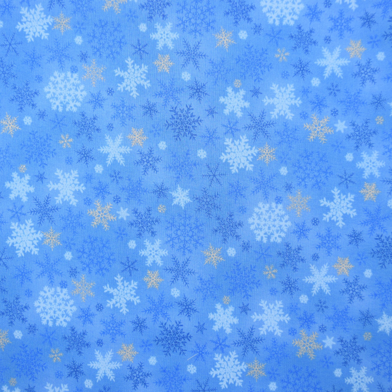 [Fabric Sample] Snowflake Cotton Shirting