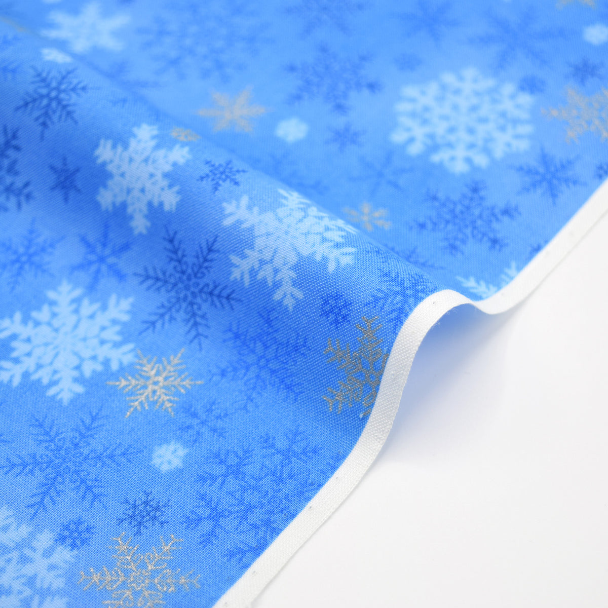[Fabric Sample] Snowflake Cotton Shirting