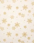 [Fabric Sample] Glittery Snowflake Cotton Shirting