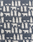 [Fabric Sample] Polar Bears Cotton Twill
