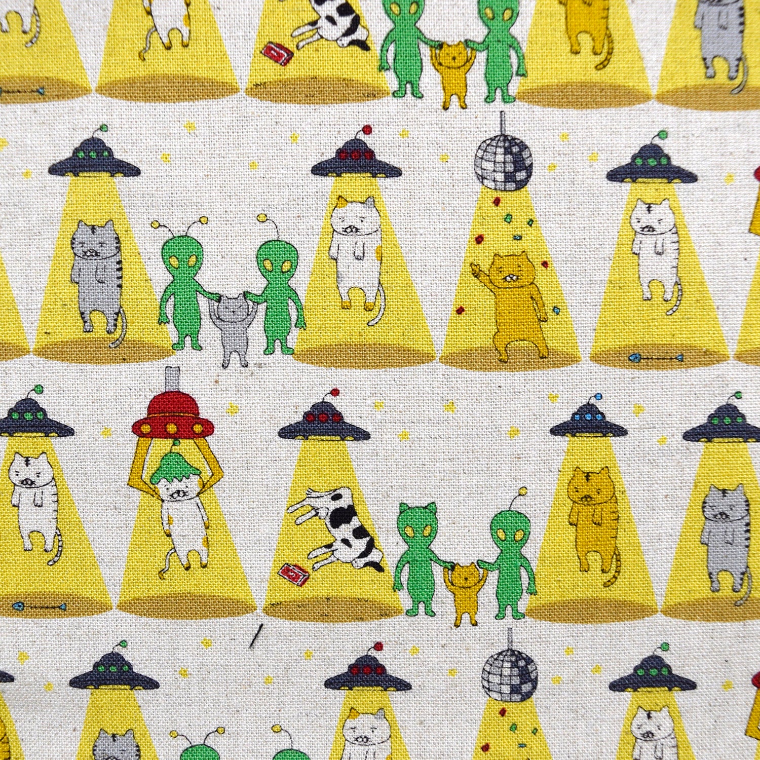 Catnapped Cotton Linen Canvas - Ecru