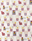Pop Cat Cotton Canvas - Ivory