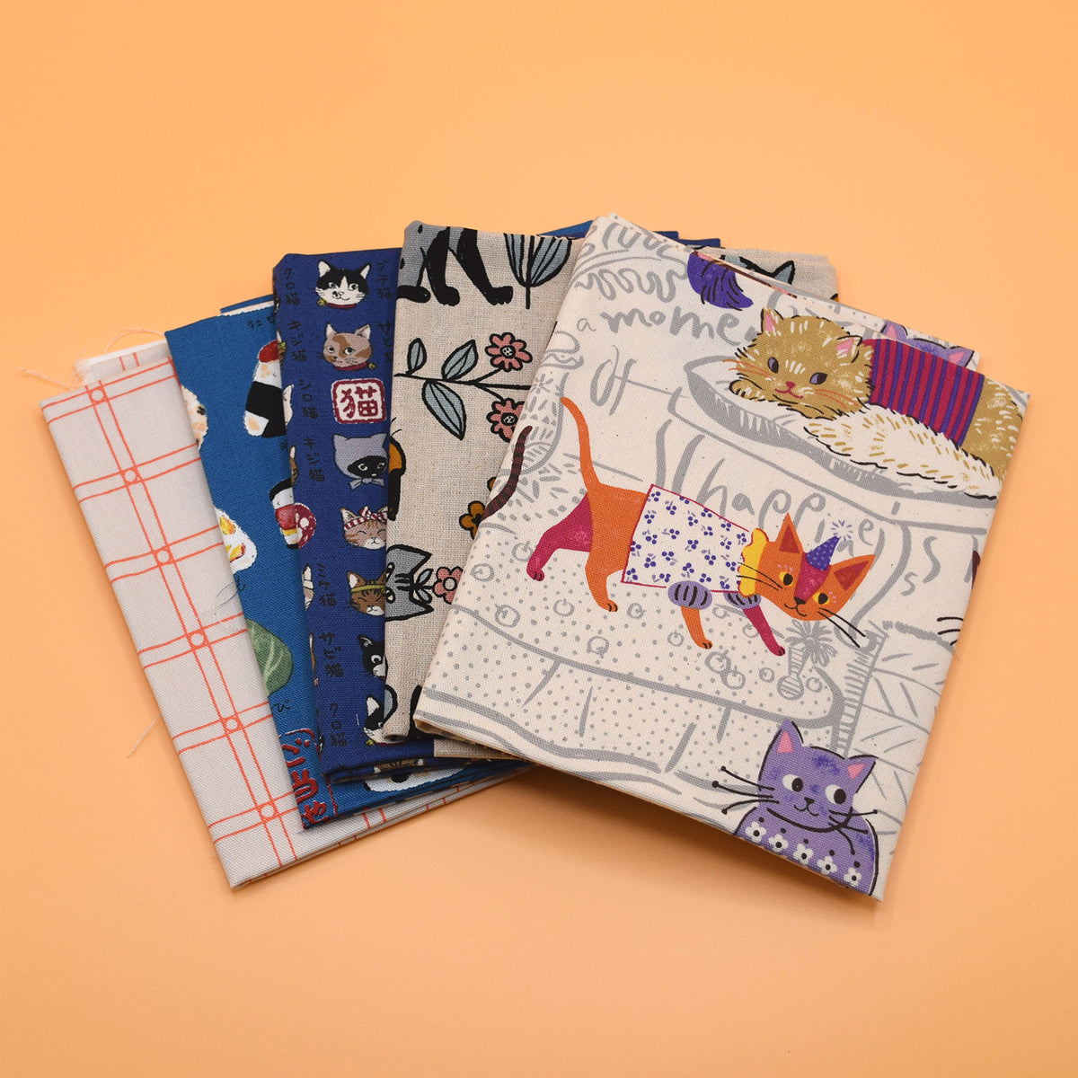 Kokka Fabrics Pre-Cut Fabric Bundle