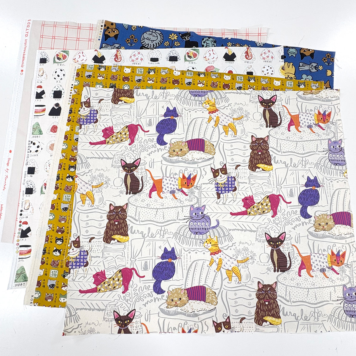 Kokka Fabrics Pre-Cut Fabric Bundle