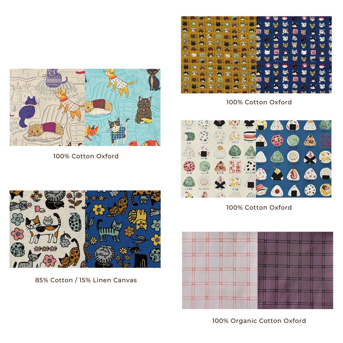 Kokka Fabrics Pre-Cut Fabric Bundle