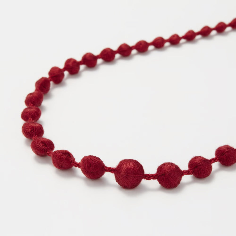 [Kokka Lifestyle] Thread Beads Necklace 60