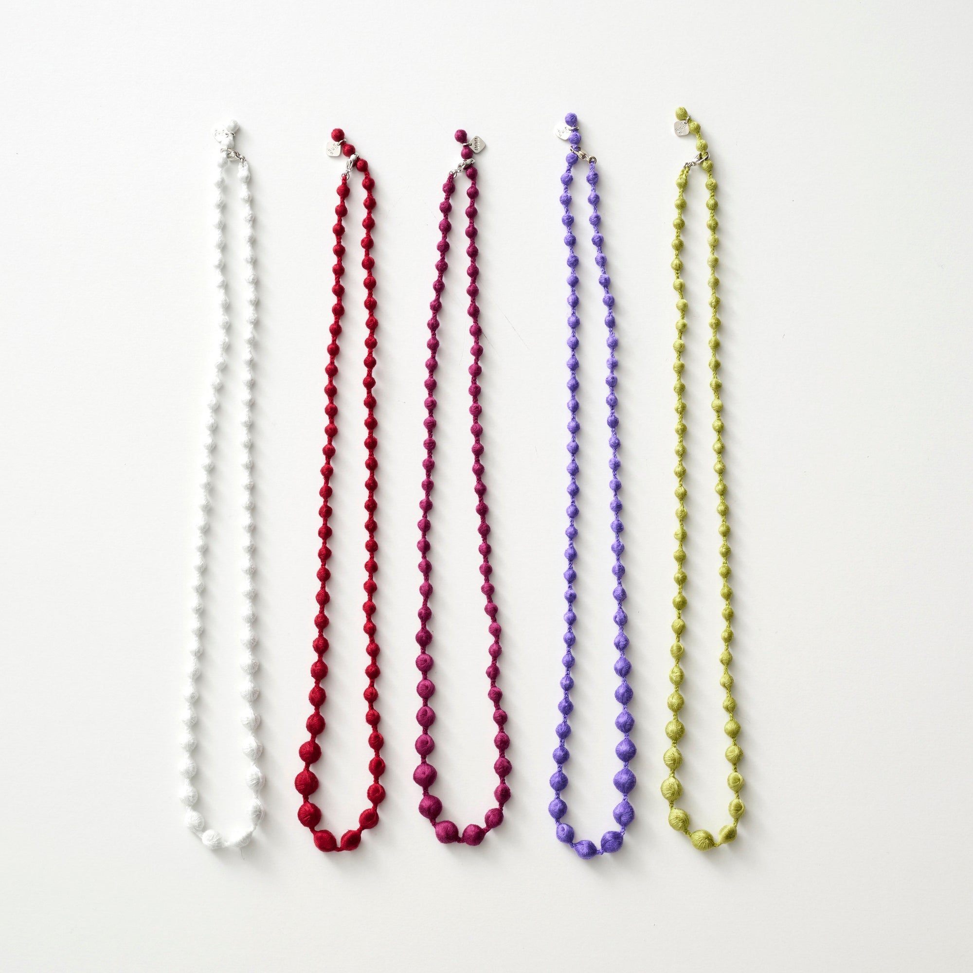 [Kokka Lifestyle] Thread Beads Necklace 60
