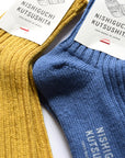 [Kokka Lifestyle] Linen Ribbed Short Socks