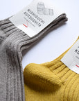 [Kokka Lifestyle] Linen Ribbed Short Socks