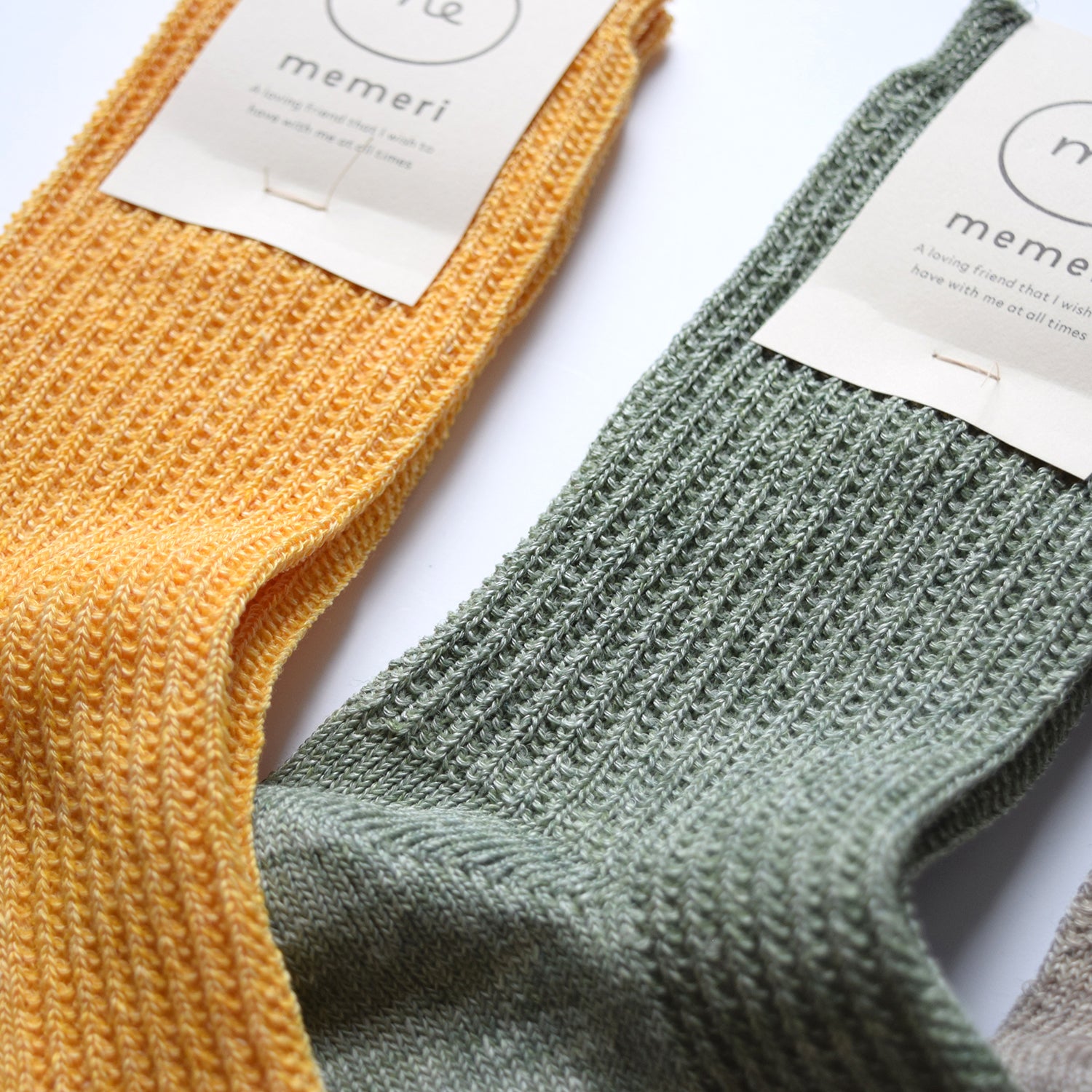[Kokka Lifestyle] Linen Ribbed Socks