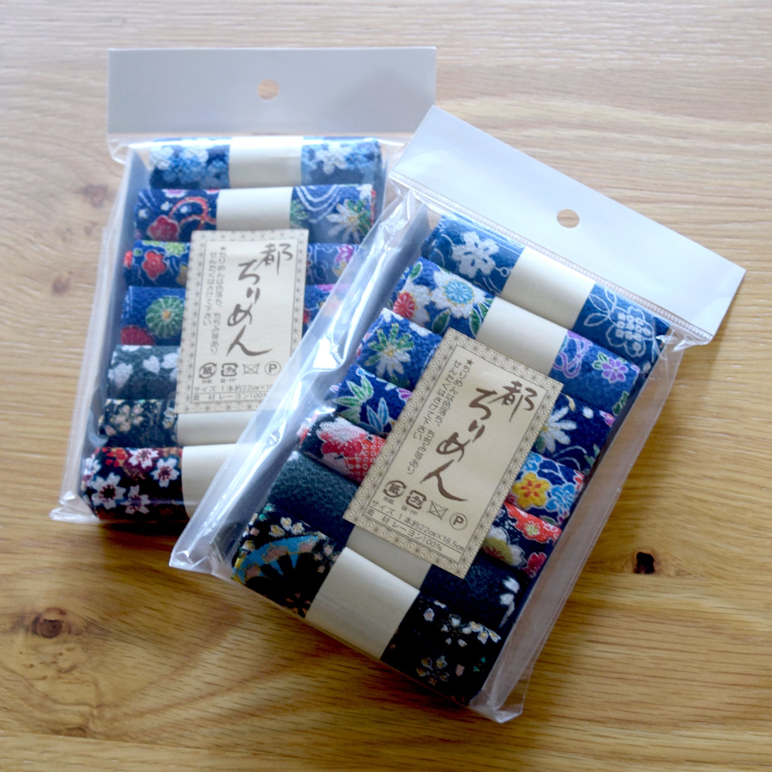 Chirimen Mini Cloth Pack - Floral Patterns