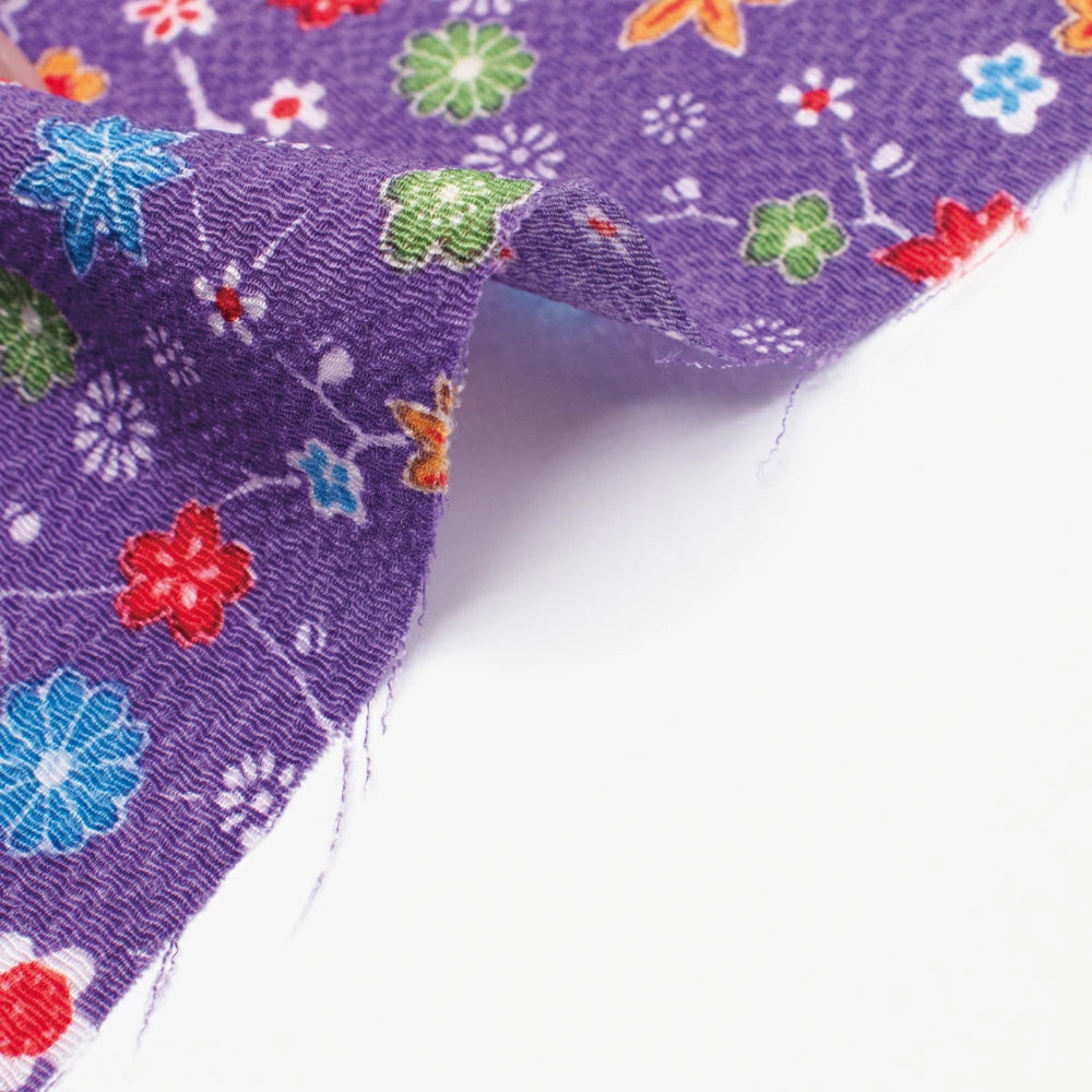 Chirimen Mini Cloth Pack - Floral Patterns