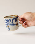 [Kokka Lifestyle] Hand-painted Karakusa Mug