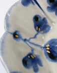 [Kokka Lifestyle] Gold Painted Floral Plate