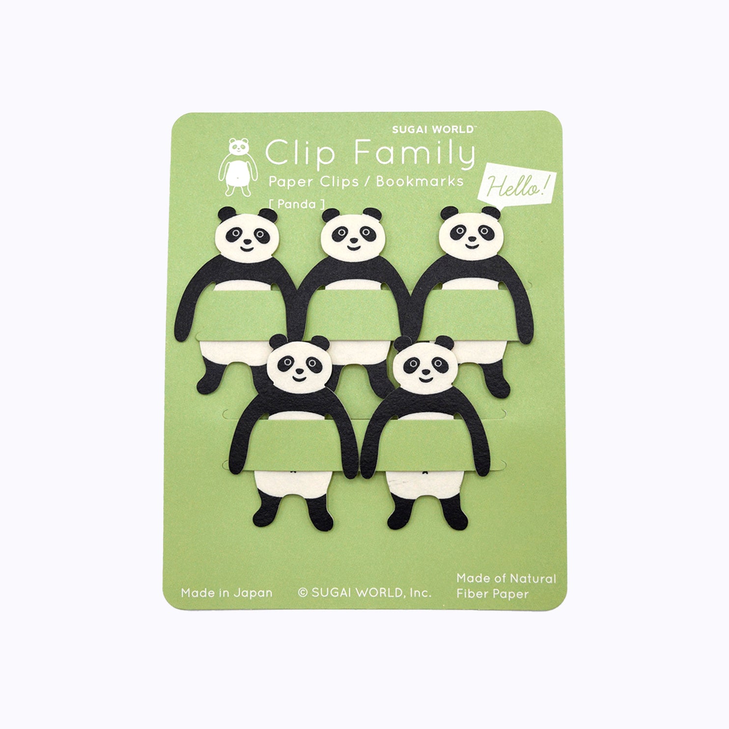 [Kokka Lifestyle] Clip Family (Paper Clip)