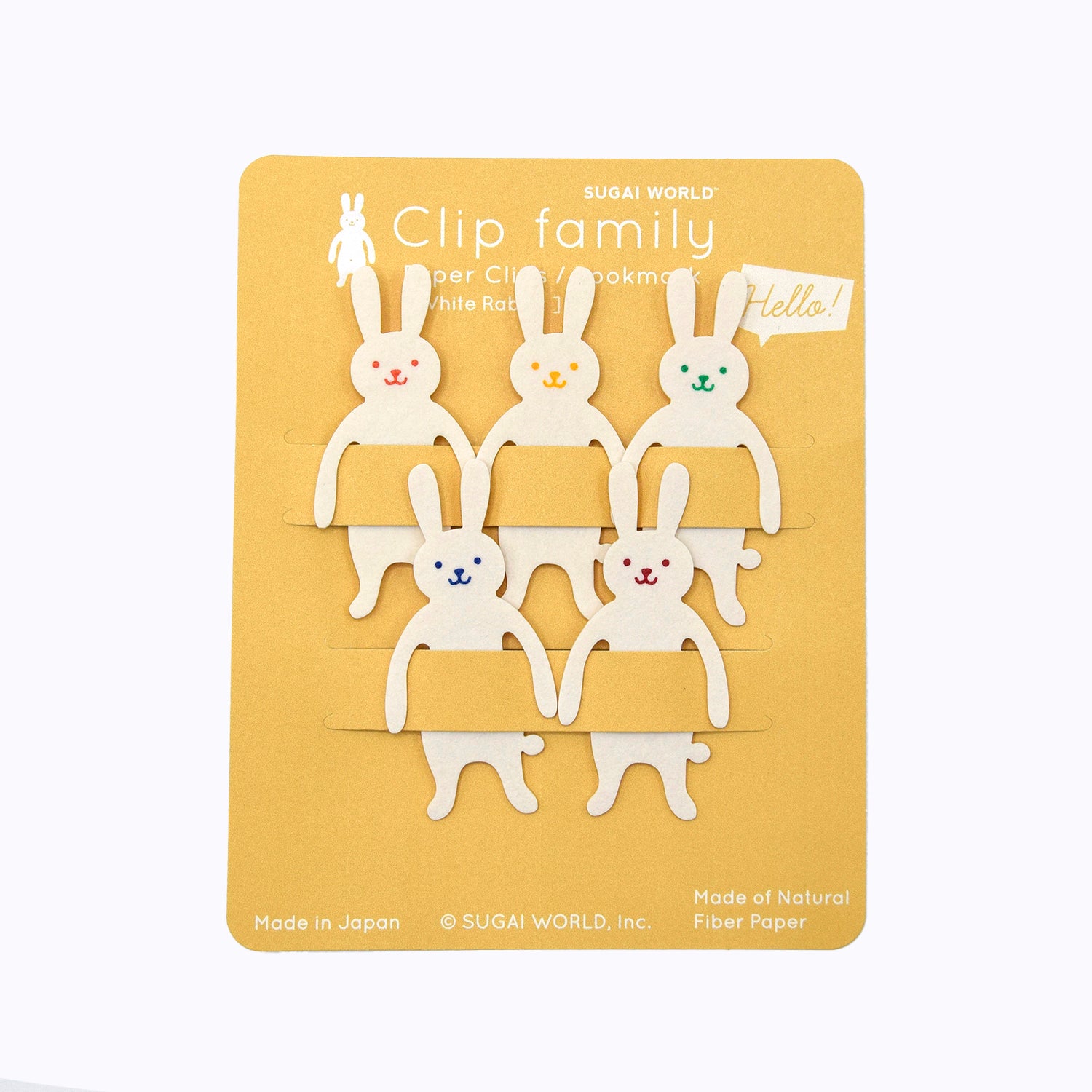 [Kokka Lifestyle] Clip Family (Paper Clip)