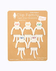 [Kokka Lifestyle] Clip Family (Paper Clip)
