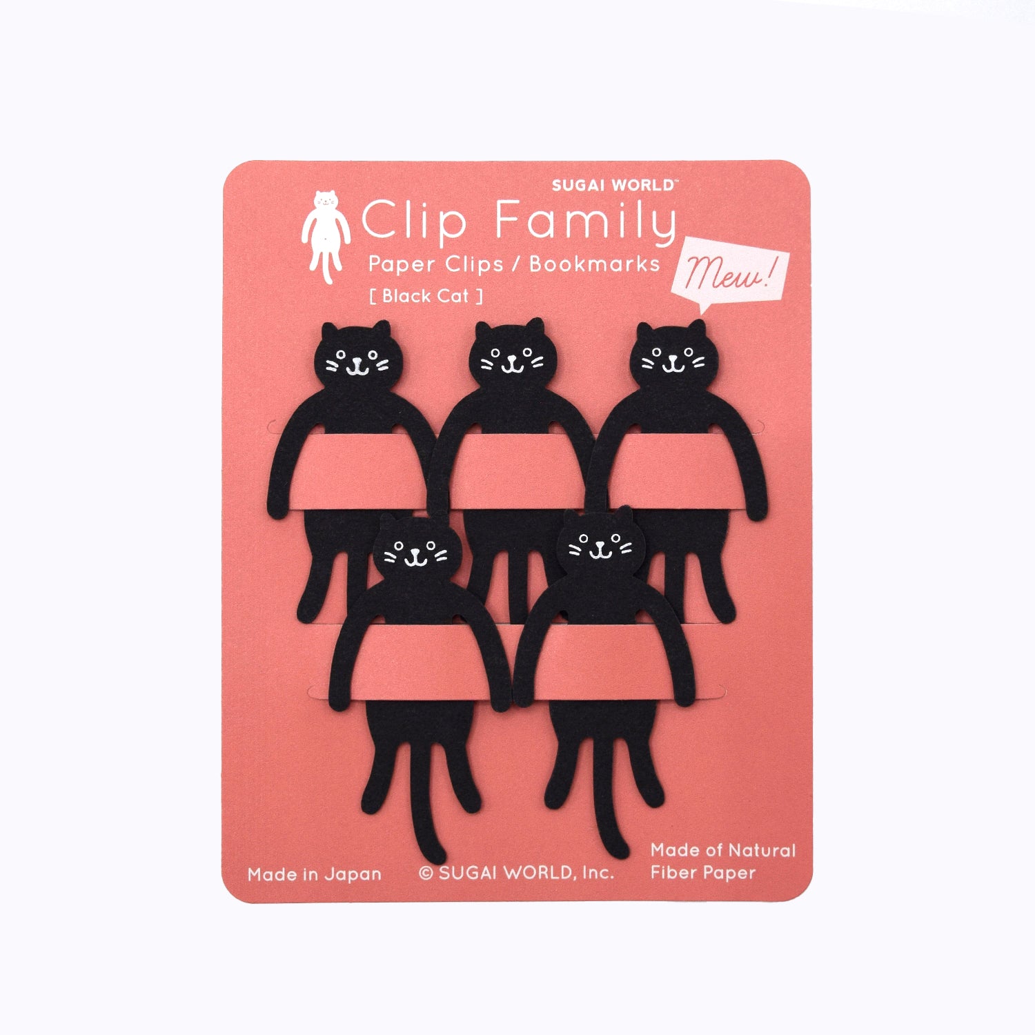 [Kokka Lifestyle] Clip Family (Paper Clip)