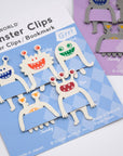 [Kokka Lifestyle] Monster Clip (Paper Clip)
