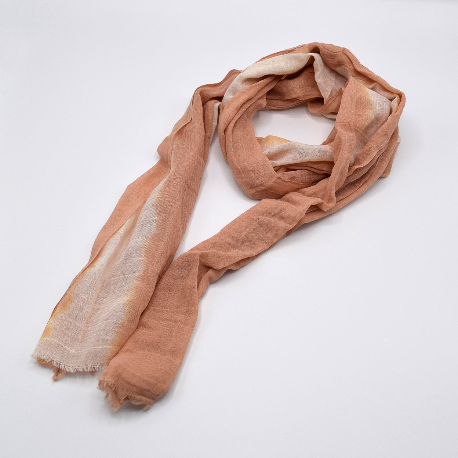 [Kokka Lifestyle] Botanical Dye Cotton Gauze Scarf