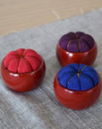 Hiro Urushi Wood Cup Pincushion - Solid Colors