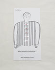 4nov Shell Buttons [Square White] LPS-147-1