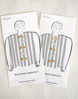 4nov Shell Buttons [Square White x Beige] LPS-147-1