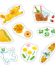[Kokka Lifestyle] Clear Flake Stickers