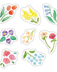 [Kokka Lifestyle] Clear Flake Stickers