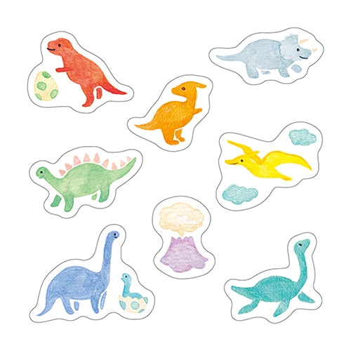 [Kokka Lifestyle] Clear Flake Stickers