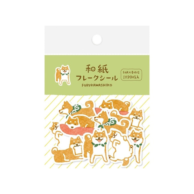 [Kokka Lifestyle] Washi Flake Stickers
