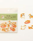 [Kokka Lifestyle] Washi Flake Stickers