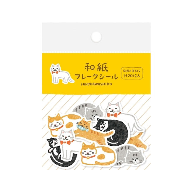 [Kokka Lifestyle] Washi Flake Stickers