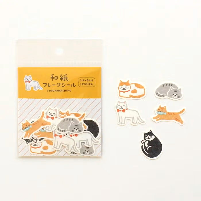 [Kokka Lifestyle] Washi Flake Stickers