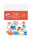 [Kokka Lifestyle] Washi Flake Stickers