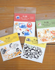 [Kokka Lifestyle] Washi Flake Stickers