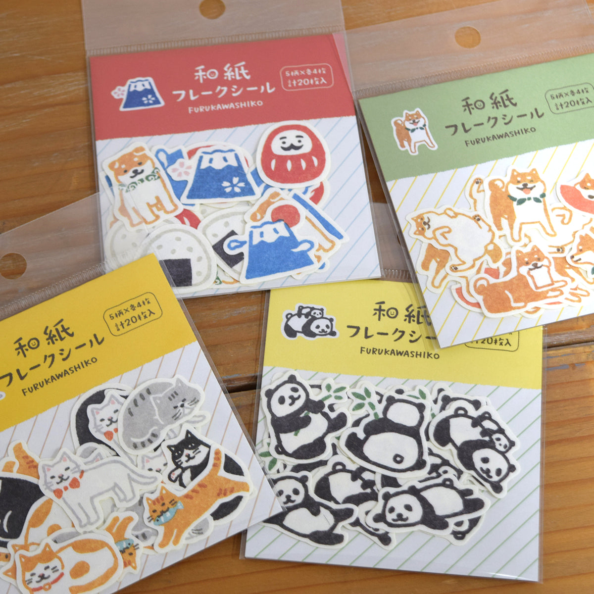 [Kokka Lifestyle] Washi Flake Stickers