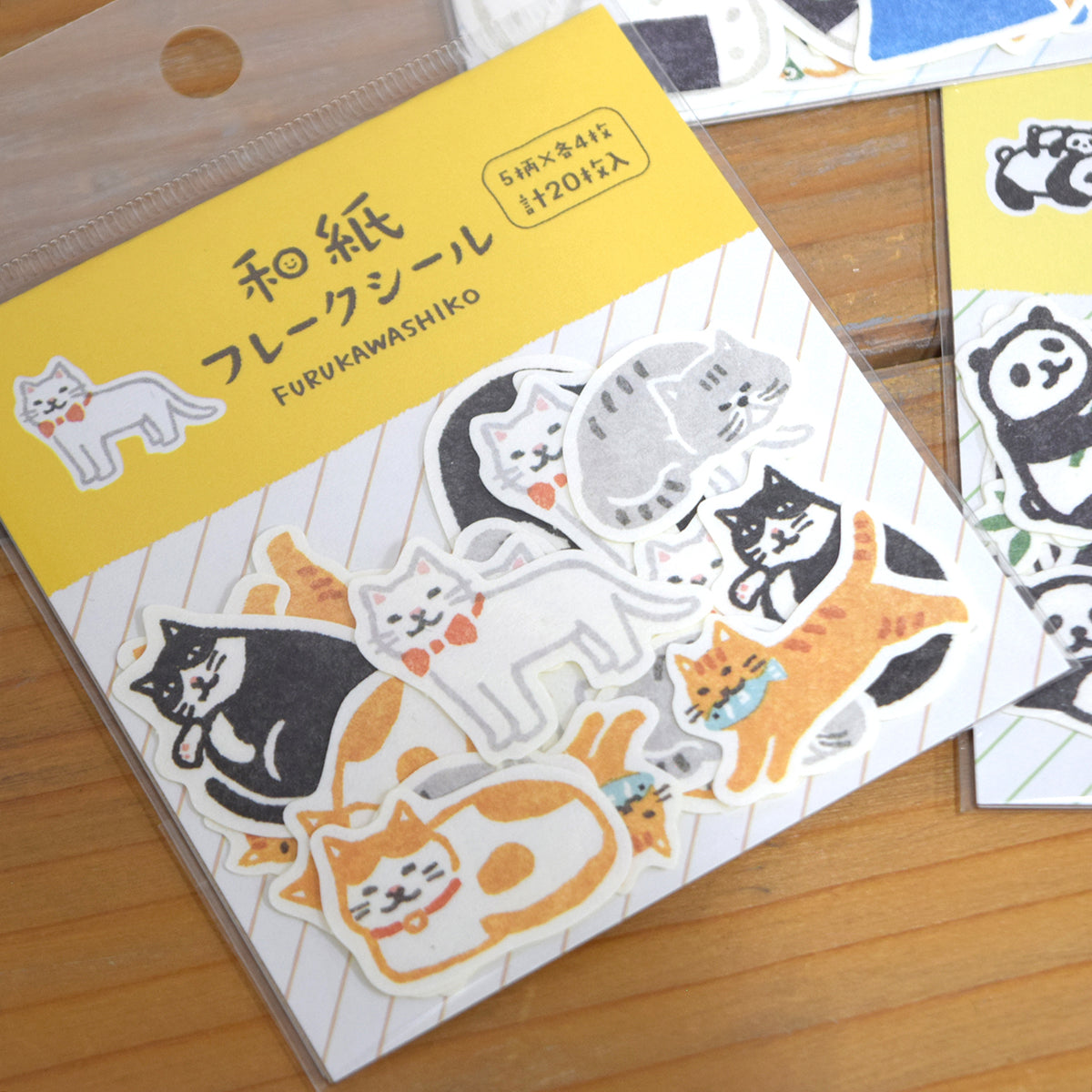[Kokka Lifestyle] Washi Flake Stickers
